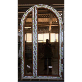 Арочные Двери Межкомнатные 1100х2000 мм монтажная ширина 60 мм профиль WDS Ekipazh Ultra 60