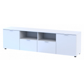 Комод Doros Рон 7 Белый 2 фасада 2 шухляды 180х38х50 (44900221)