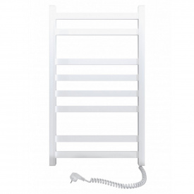 Полотенцесушитель электрический SANTAN Лестница Авангард 480х800 белый, правосторонний, без терморегулятора