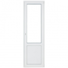 Балконная дверь 700х2100 мм монтажная ширина 60 мм профиль WDS Ekipazh Ultra 60