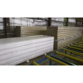 Сендвіч панель стінова 100 мм пінополістирол