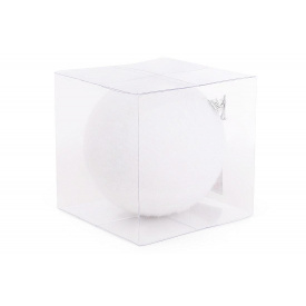 Ялинкова куля BonaDi 10 см Білий (787-089)