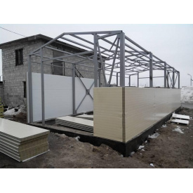 Строительство гаража по каркасной технологии