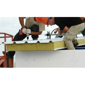 Сендвіч панель покрівельна з наповнювачем з базальтової вати 100 мм