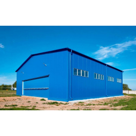 Строительство ангара БМЗ