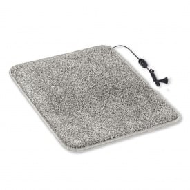 Килимок з підігрівом термоізоляцією та регулятором Теплик Комфорт 50×80 см Темно-сірий