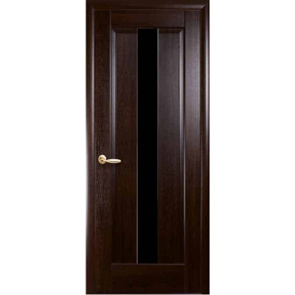 Двері міжкімнатні KFD Soft BLK|satin 600х900х2000 мм