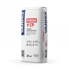 Штукатурка цементно-полімерна фінішна VCP Finish 25кг Київ