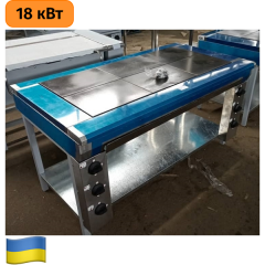 Плита електрична кухонна професійна ЕПК-6 стандарт Екобуд Київ