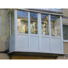 Балкони металопластикові під замовлення Київ