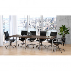 Стол для переговоров Q-240 Loft-design венге в офис Бучач