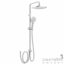 Душевая стойка без смесителя Imprese Bila Desne T-00260SQ хром/белая