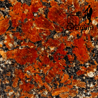 Слэб из Капустинского гранита (красный камень) Широкоформатные плиты-заготовки 180-330х83-183 см +индивидуальные размеры. Granum
