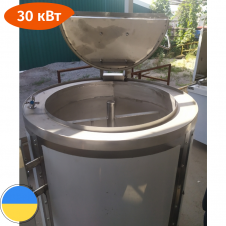 Котел харчоварильний електричний з міксером для кухні КПЕ-400 еталон Стандарт