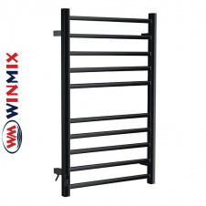 Полотенцесушитель электрический Winmix Style EPS-5387S-10TB с таймером (черный, правый, 10 перекладин)