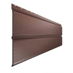 Металлический сайдинг Евробрус Волна Thyssen Krupp 0,50 мм Pladur wrinkle Лозовая