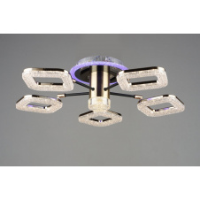 Люстра светодиодная акриловая Sirius B YH1003/5 BK+GD