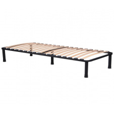 Каркас кровати 1-2 190х80х18 XL, с 5 ножками черный