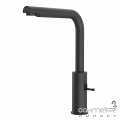 Смеситель для кухни Аква Родос Terni 02 Black Matte матовый черный Кривой Рог