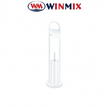 Ерш напольный с бумагодержателем Winmix KIT ME04 White (ZX4643)