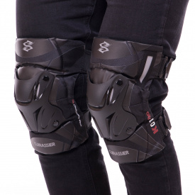 Мотонаколенники 2шт CURASSER KOL-3 One size Черный