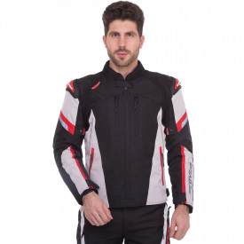 Мотокуртка с защитой SCOYCO JK142 3XL(52-54) Черный-красный
