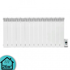 Електрорадіатор ELECTRO.14W+ плюс 500/100 (200Вт) Wi-Fi 1500Вт з настінними кріпленнями Фастів
