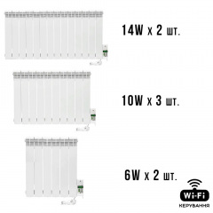 Розумна мобільна система опалення електрична ELECTRO SET 70С WI-FI 7150 Вт Гуляйполе