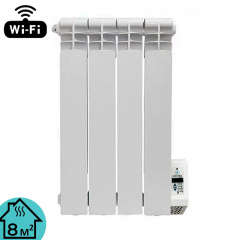 Обогреватель масляный алюминиевый Electro Elite 4WE 4 секции 500/100 Wi-Fi программатор 400 Вт Жмеринка