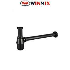 Сифон для умывальника Siphon-01 Black 1 1/4'' (Черный) ), Winmix. Польша Житомир
