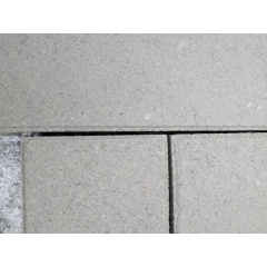 Тротуарная плитка Лайнстоун 300х200x60 мм Белая Бердичев