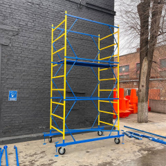 Будівельна риштовка на колесах 3.9 м 1.2 х 2.0 (м) 2+1 Техпром Львів