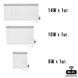 Розумна мобільна система опалення електрична ELECTRO SET 30С WI-FI 3100 Вт