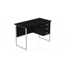 Комп'ютерний стіл Ferrum-decor Гаррі 75x120x70 білий ДСП Сосна Кембра 16мм