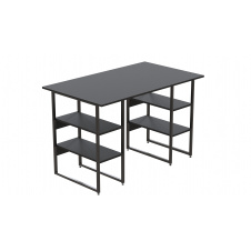 Комп'ютерний стіл Ferrum-decor Курт 75x120x70 чорний ДСП Сосна Кембра 32мм
