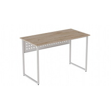 Комп'ютерний стіл Ferrum-decor Кевін 75x140x70 білий ДСП Дуб Сан-Маріно 32мм