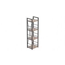 Етажерка Ferrum-decor Конект 120x34x28 см Дуб Сан-Маріно (XK00236)