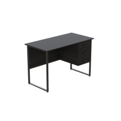 Комп'ютерний стіл Ferrum-decor Гаррі 75x120x60 чорний ДСП Сосна Кембра 16мм Харьков
