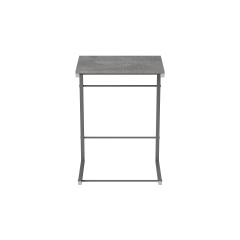 Столик приставной Терри Ferrum-decor 650x440x330 Серый металл ДСП Бетон 16 мм (TERR021) Акимовка
