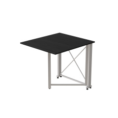 Стол-книжка трансформер Орион 1 Ferrum-decor 750x810x730 Белый металл ДСП Сосна Кембра 16 мм (ORI110) Олександрія