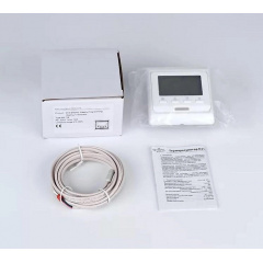 Терморегулятор Oshland М6 для теплої підлоги програмований Білий (050695) Изюм