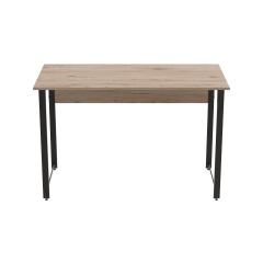Комп'ютерний стіл Ferrum-decor Курт 75x120x70 чорний ДСП Дуб Сан-Маріно 16мм Золотоноша