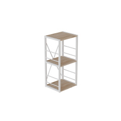 Етажерка Ferrum-decor Конект 73x34x28 см Дуб Сан-Маріно (XK00260) Лубни