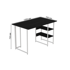 Комп'ютерний стіл Ferrum-decor Кевін 75x100x70 білий ДСП Сосна Кембра 32мм Переяслав-Хмельницький
