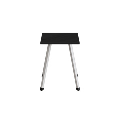 Табурет кухонный Ferrum-decor 430x320x320 Белый металл ДСП Сосна Кембра 16 мм (TAB010) Костополь