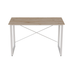 Комп'ютерний стіл Ferrum-decor Дейв 75x120x60 білий ДСП Дуб Сан-Маріно 32мм Київ