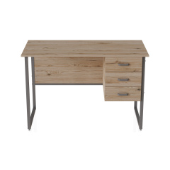 Комп'ютерний стіл Ferrum-decor Гаррі 75x120x60 сірий ДСП Дуб Сан-Маріно 32мм Конотоп