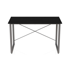 Комп'ютерний стіл Ferrum-decor Дейв 75x140x70 сірий ДСП Сосна Кембра 16мм Виноградов