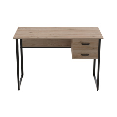 Комп'ютерний стіл Ferrum-decor Дакота 75x120x60 чорний ДСП Дуб Сан-Маріно 16мм Вараш