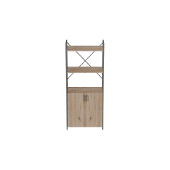 Етажерка 3/60 Ferrum-decor Серії Конект із тумбою 144x60x28 Сірий ДСП Дуб Сан-Маріно (FD1036) Енергодар